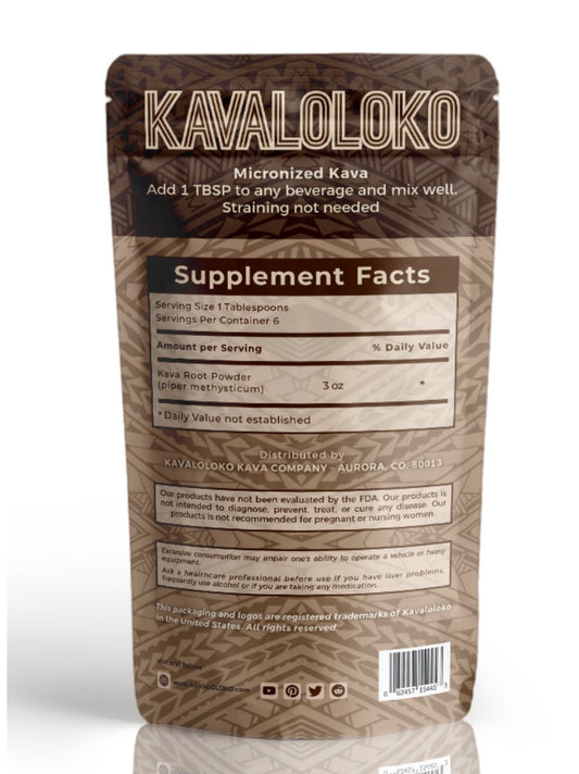 KAVALOLOKO - Micronized (3OZ)