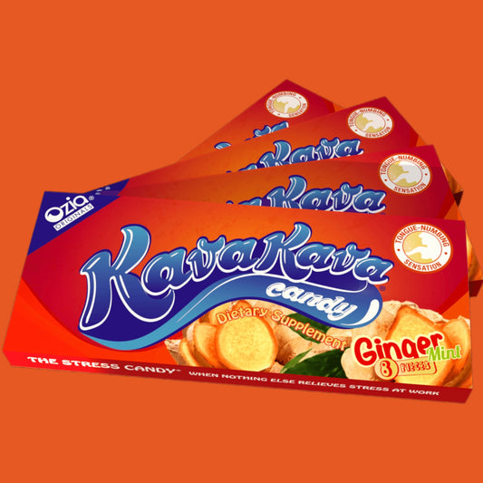 Ginger Mint Kava Candy (4 Pack)