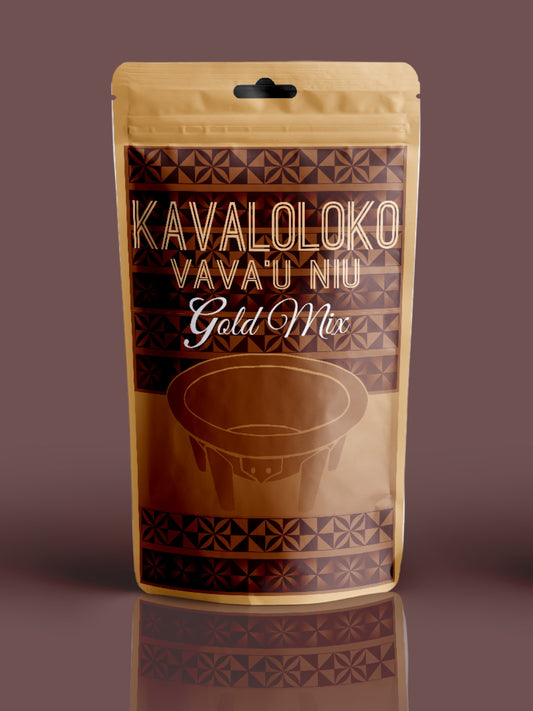 Vava'u Niu Gold Mix - Micronized Kava Mixture (3oz)
