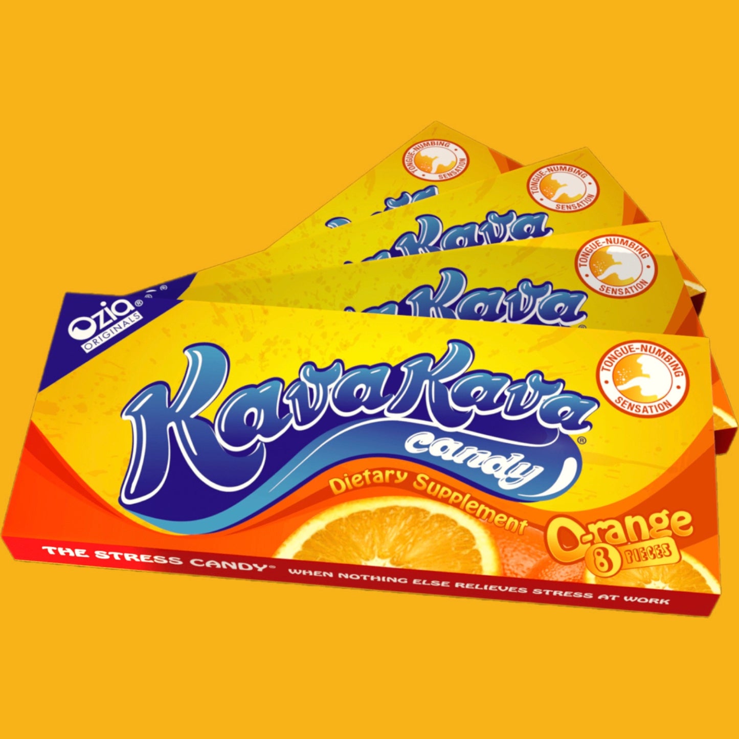 Orange Kava Candy (4 Pack)